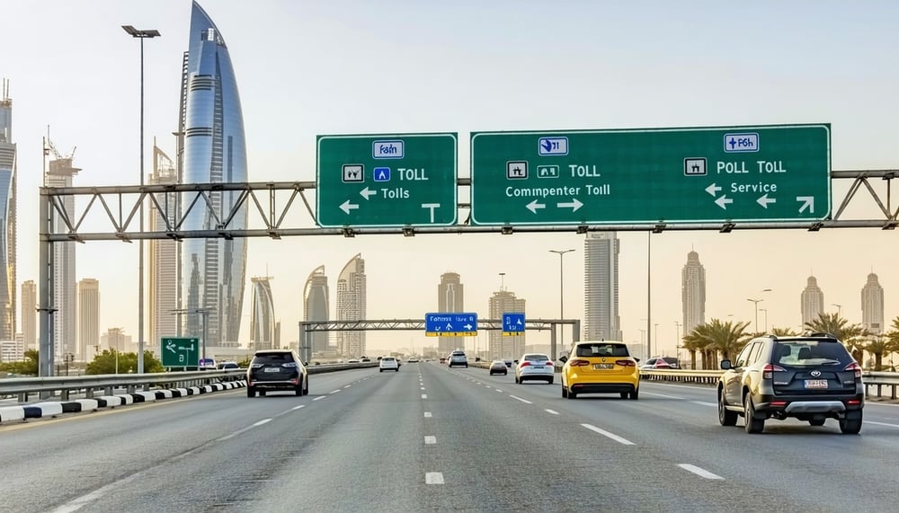 Dubai road toll services