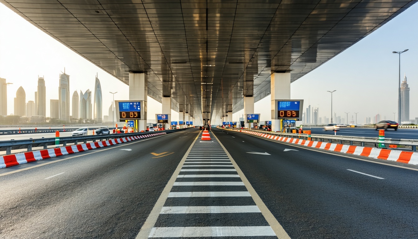 Fast and seamless toll payment system in Dubai